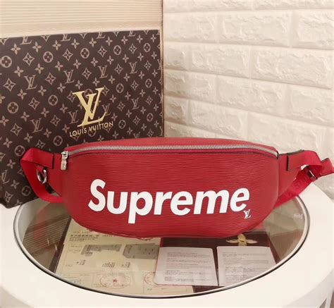 supreme louis vuitton waist bag replica|louis vuitton supreme foulard.